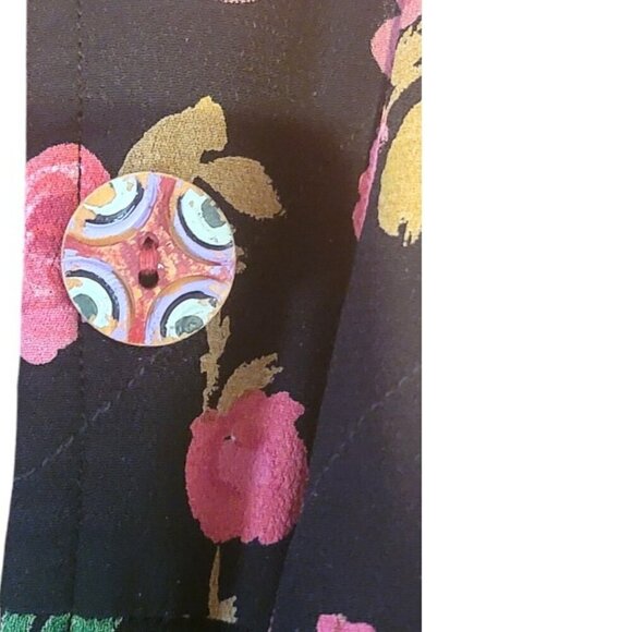 Casual Studio New York Patchwork Black and Fushia Long Sleeve Jacket in Size XL - Picture 6 of 6